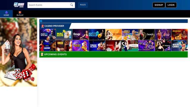 Play2Win casino screenshot